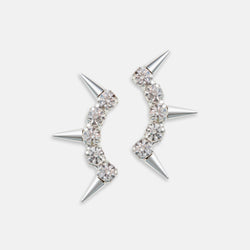 Grit Crystal Earrings