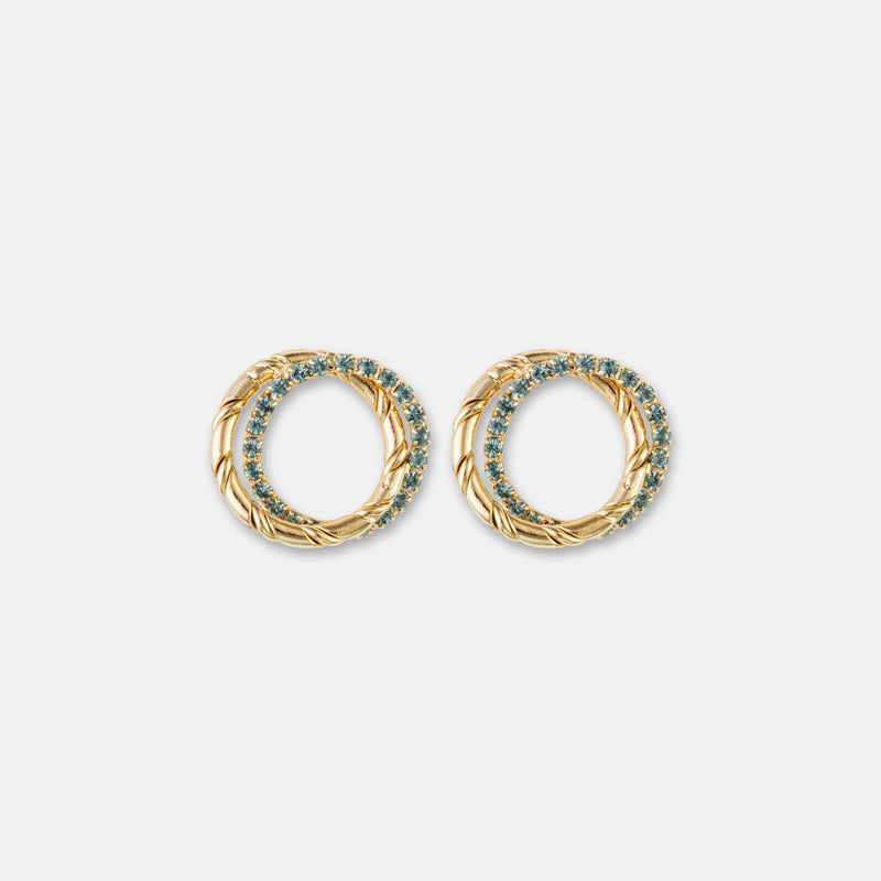 Quatro Smokey Earrings