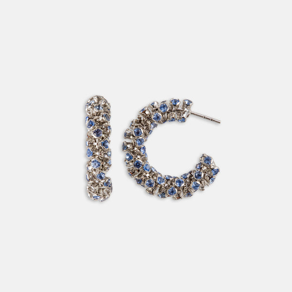 Lourdes Light Sapphire Earrings