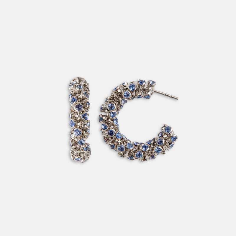 Lourdes Light Sapphire Earrings