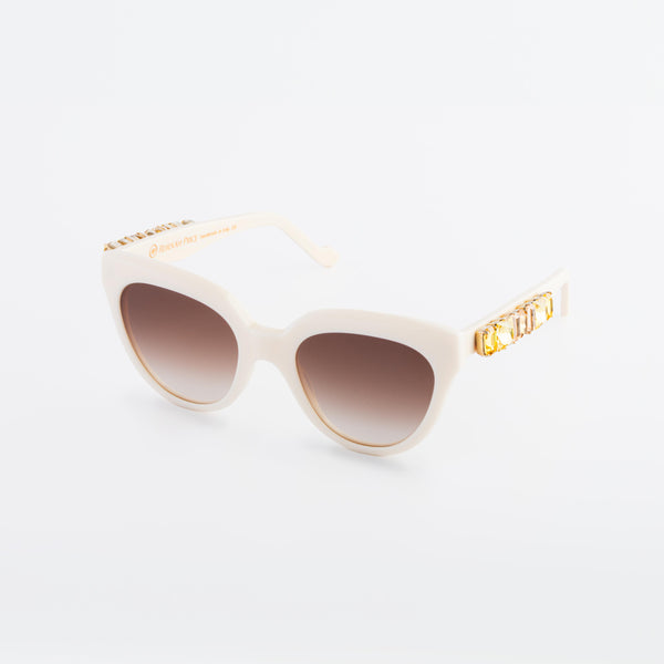 Giulia Ivory Sunglasses