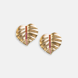 Autumn Fuchsia Earrings