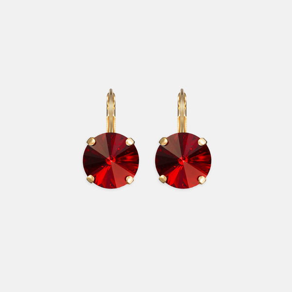 Ruby Rivoli Drops