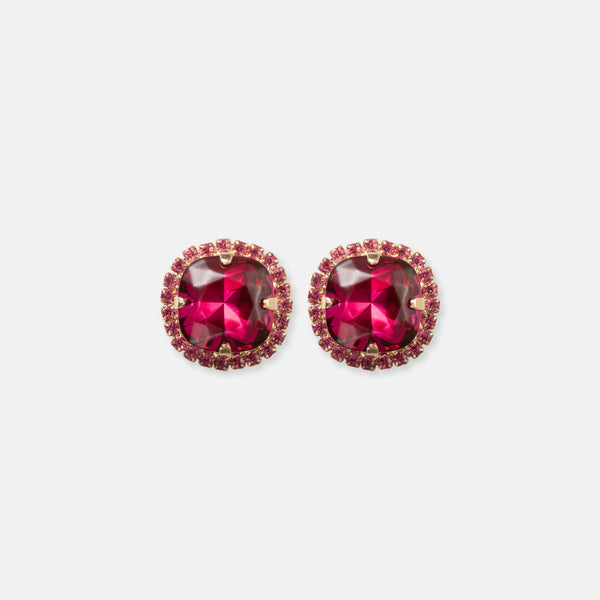 Prism Fuchsia Earrings