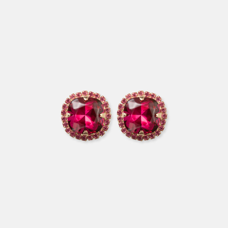 Prism Fuchsia Earrings