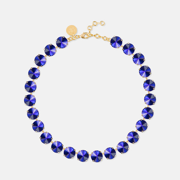 Capri Blue Rivoli Necklace