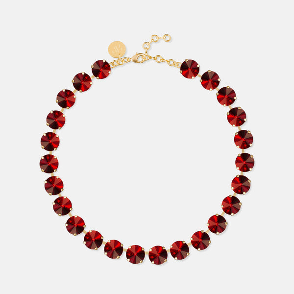 Ruby Rivoli Necklace