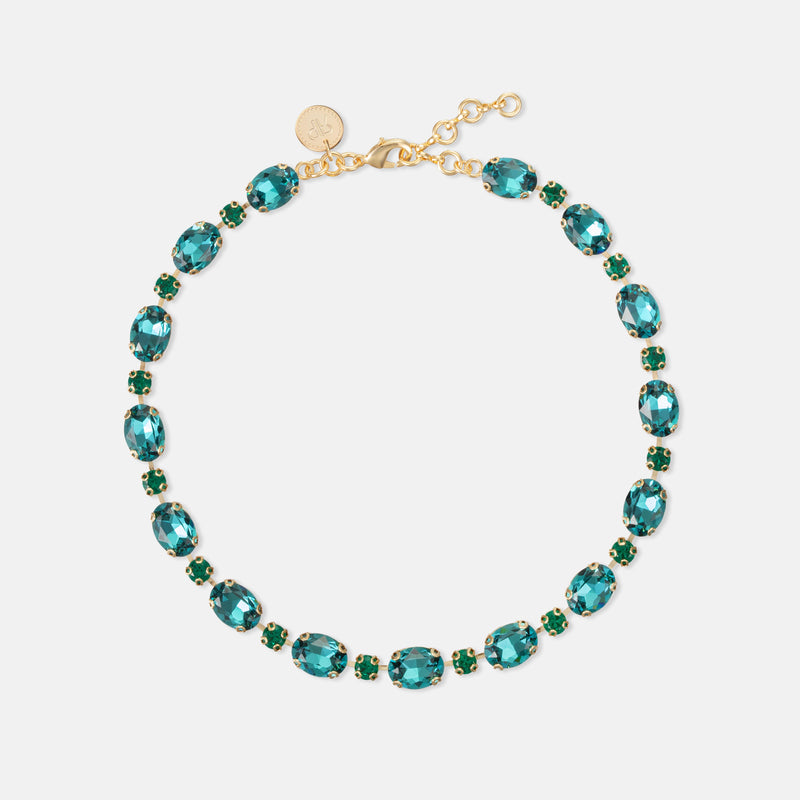 Vivienne Teal Necklace