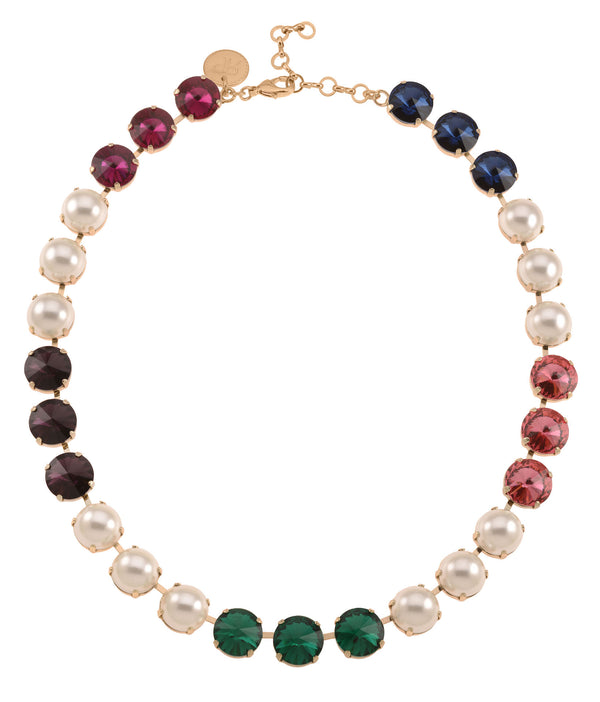 Avery Pearl & Multi Necklace