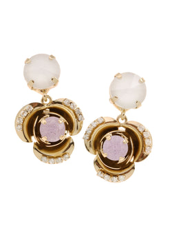Rosa di Capri Earrings