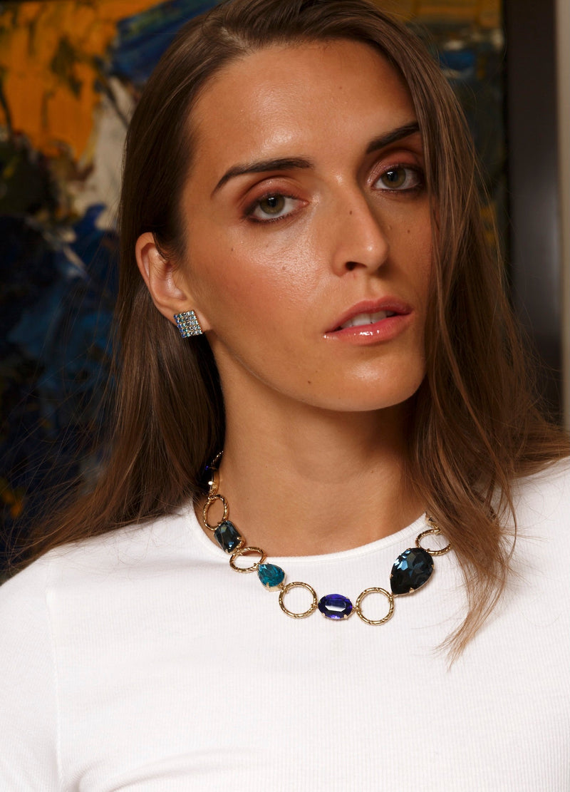 Minerva Capri Blue Collar