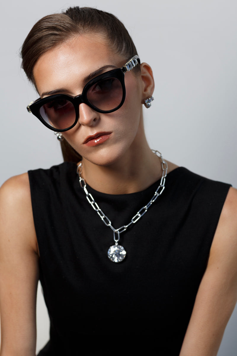 Giulia Black Sunglasses