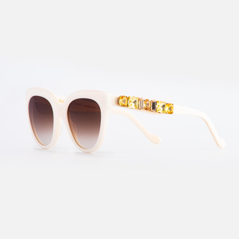 Giulia Ivory Sunglasses