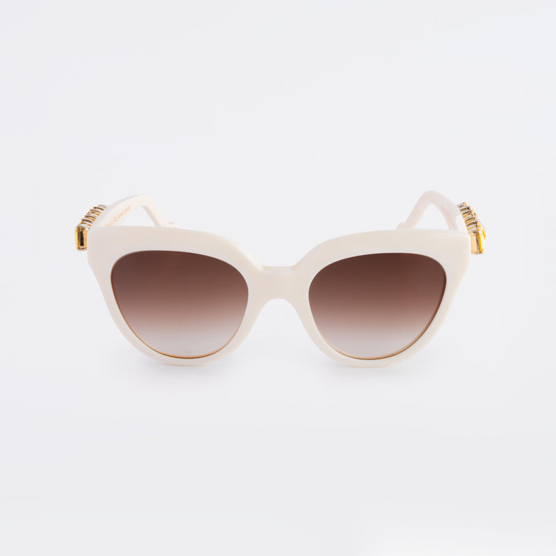 Giulia Ivory Sunglasses