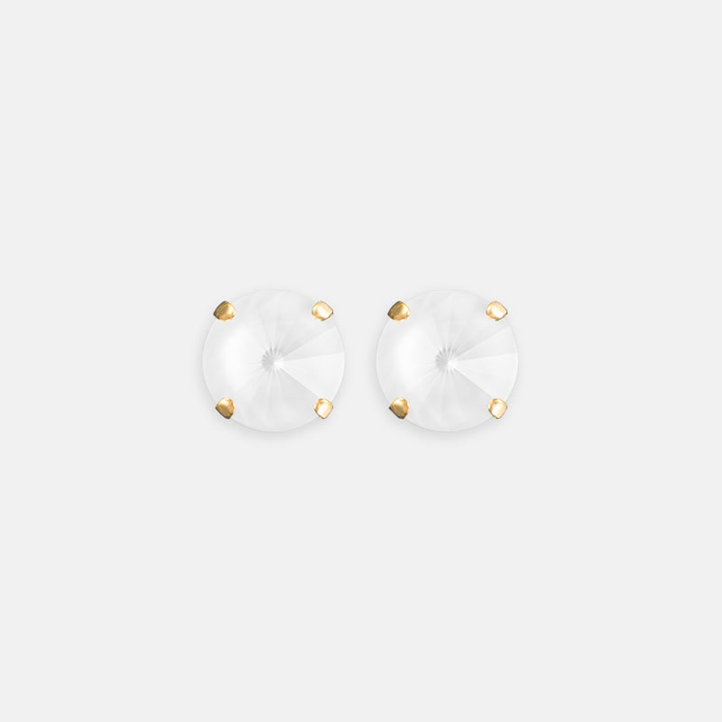 Blanche Rivoli Studs