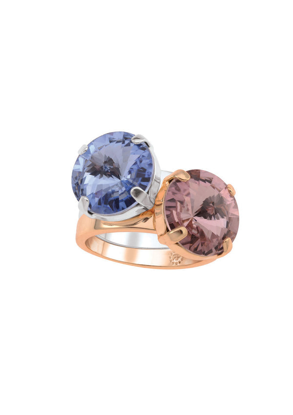 Light Sapphire Rivoli Ring