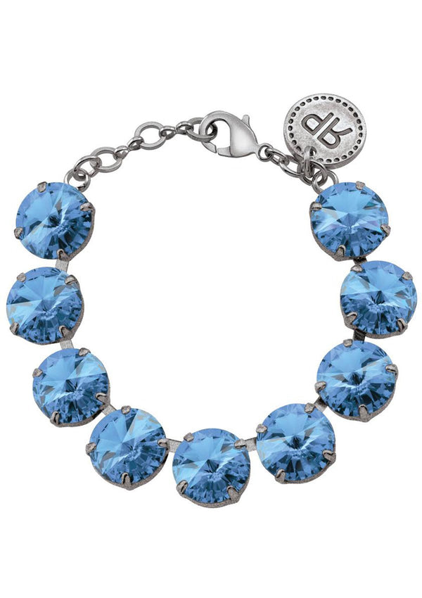 Light Sapphire Rivoli Bracelet