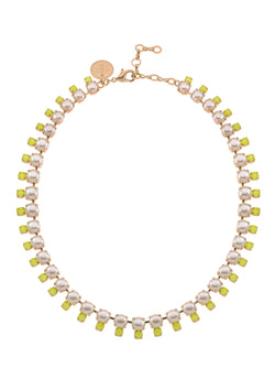 Alexis Necklace- Electric Yellow